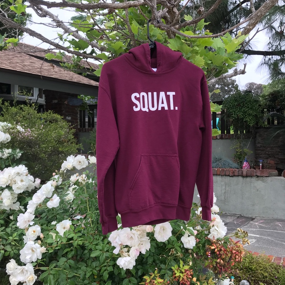 Squat gym hoodie